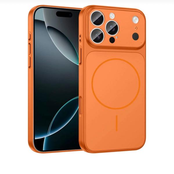 iPhone Telefonunuzu 17 Pro Max Görünümüne Çeviren Magsafe Özellikli Glass Telefon Kılıfı