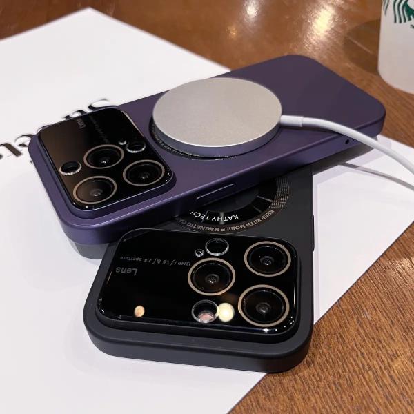 iPhone 14 PRO Uyumlu Magsafe Özellikli Lens Koruma Kılıf