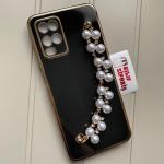 iPhone Uyumlu İnci Taşlı Kılıf