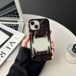 iPhone Uyumlu Kaplan Diş Çerçeve Desenli Silikon Kılıf