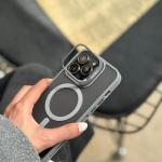 iPhone Uyumlu Lens Hediyeli Mat Magsafe Ultra Lüx Kılıf