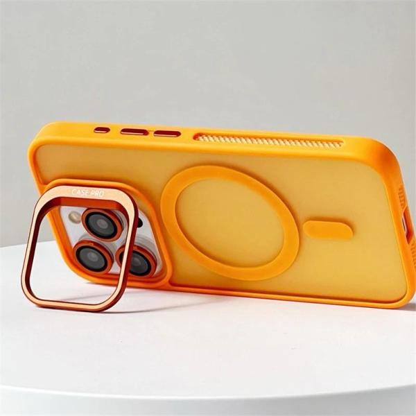 iPhone Uyumlu Lens Hediyeli Mat Magsafe Ultra Lüx Kılıf