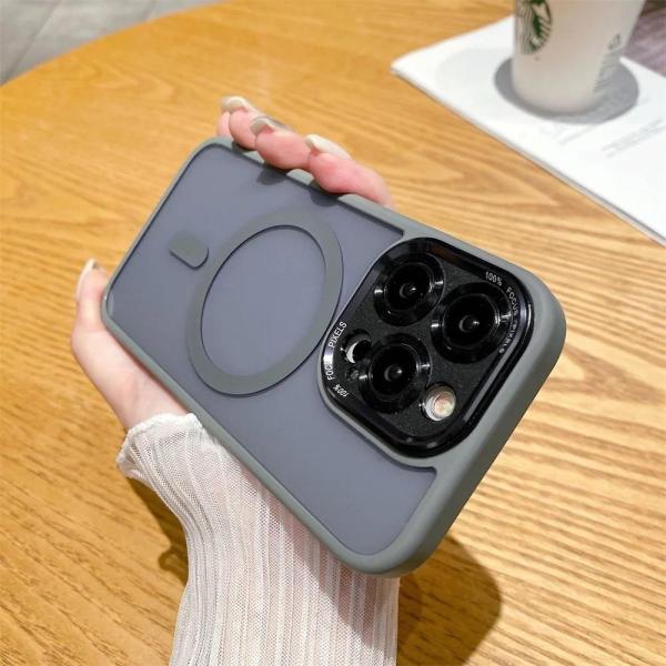 iPhone Uyumlu Pixel Focus Magsafe Uyumlu Kılıf