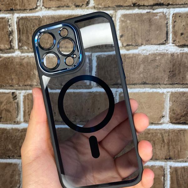 iPhone Uyumlu Pixel Focus Magsafe Uyumlu Kılıf