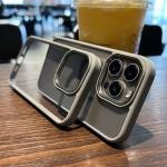 iPhone Uyumlu Kenarı Renkli Ultra Lüx Kılıf